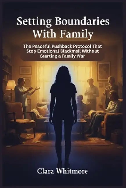 Setting Boundaries With Family: The Peaceful Pushback Protocol That Stop Emotional Blackmail Without Starting a Family War by Clara Whitmore