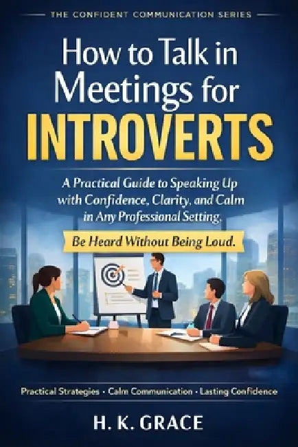 How to Talk in Meetings for Introverts: A Practical Guide to Speak Up with Confidence, Clarity, and Calm in Any Professional Settings by H. K. Grace