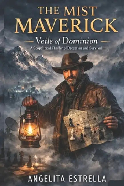 The Mist Maverick: Veils of Dominion A Geopolitical Thriller of Deception and Survival, l technological dominance, a shadowy alliance plot, Feigning w by Quizlin, Angelita Estrella