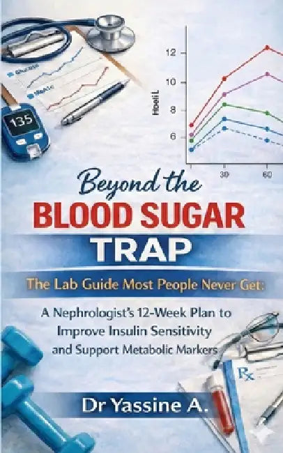 Beyond the Blood Sugar Trap: The Lab Guide Most People Never Get: A Nephrologist's 12-Week Plan to Improve Insulin Sensitivity and Support Metabolic M by Yassine A