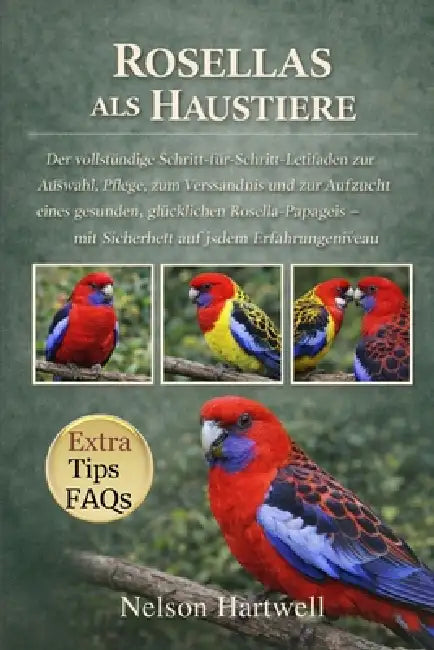 Rosellas ALS Haustiere: Der vollständige Schritt-für-Schritt-Leitfaden zur Auswahl, Pflege, zum Verständnis und zur Aufzucht eines gesunden, glücklich by Nelson Hartwell