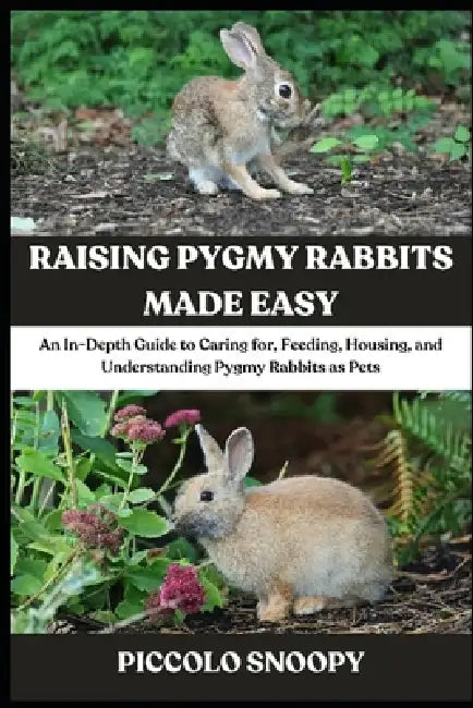 Raising Pygmy Rabbits Made Easy: An In-Depth Guide to Caring for, Feeding, Housing, and Understanding Pygmy Rabbits as Pets by Piccolo Snoopy