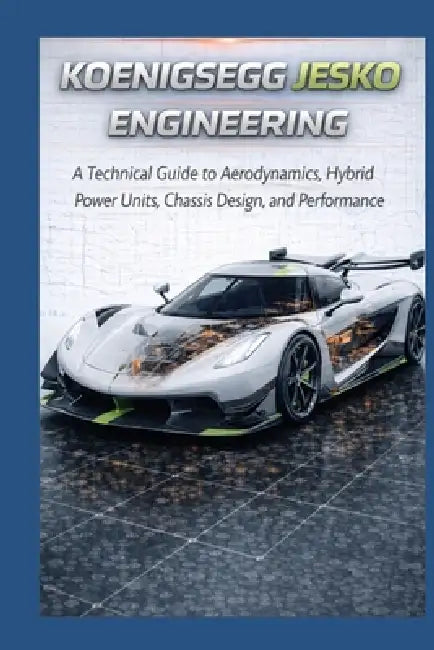 Koenigsegg Jesko Engineering: A Technical Guide to Aerodynamics, Hybrid Power Units, Chassis Design, and Performance by Kingsty Phillips