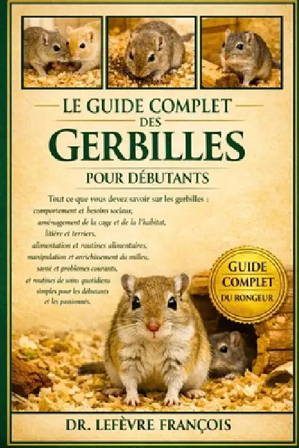 Le Guide Complet Des Gerbilles Pour Débutants: Tout ce que vous devez savoir sur les gerbilles: comportement et besoins sociaux, aménagement.....quoti by Lefèvre François