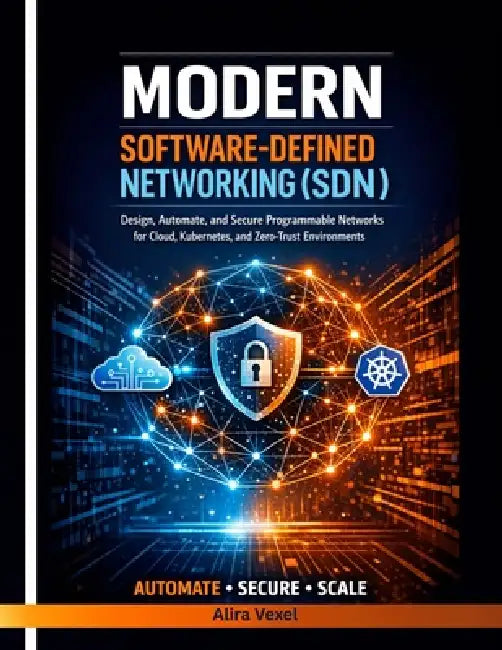 Modern Software-Defined Networking (SDN): Design, Automate, and Secure Programmable Networks for Cloud, Kubernetes, and Zero-Trust Environments by Alira Vexel