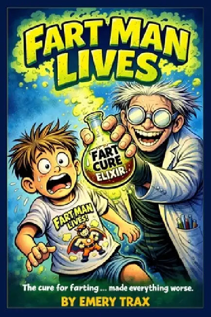 Fart Man Lives: Mad Scientist Fart Juice Gross Out Humor for Boys Ages 7 and Up by Emery Trax