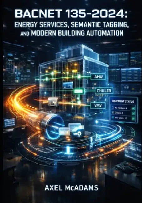 Bacnet 135-2024: ENERGY SERVICES, SEMANTIC TAGGING, AND MODERN BUILDING AUTOMATION: Implement ASHRAE 223P Data Modeling, BACnet/SC Security, and Smart by Axel McAdams
