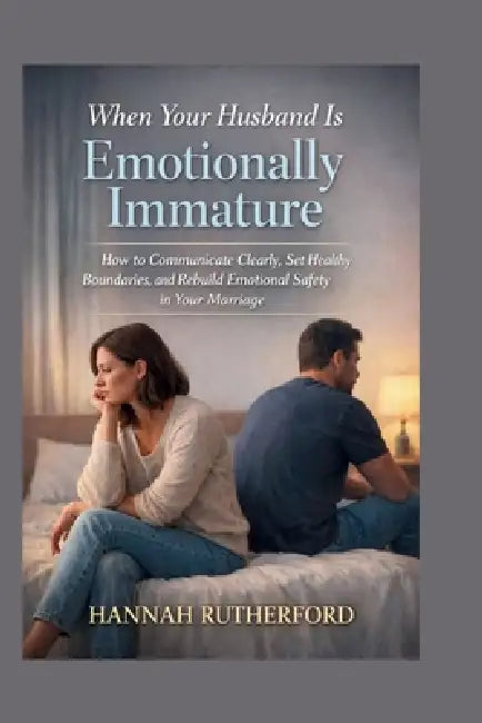 When Your Husband Is Emotionally Immature: How to Communicate Clearly, Set Healthy Boundaries, and Rebuild Emotional Safety in Your Marriage by Hannah Rutherford