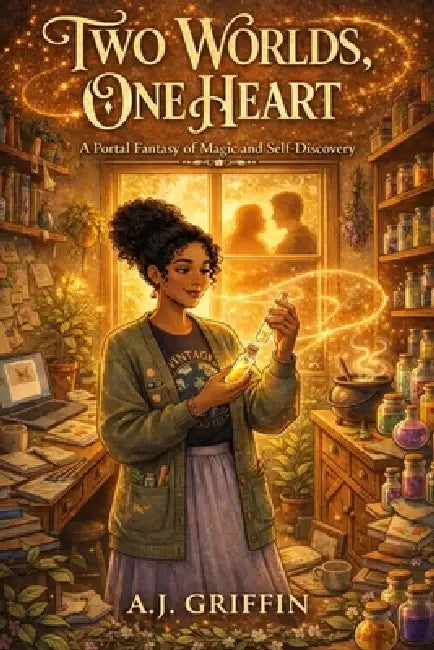 Two Worlds, One Heart: A Portal Fantasy of Magic and Self-Discovery by A. J. Griffin