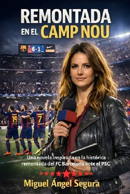 Remontada en el Camp Nou: Una novela inspirada en la histórica remontada del FC Barcelona ante el PSG en la Champions League 2017 by Miguel Ángel Segura