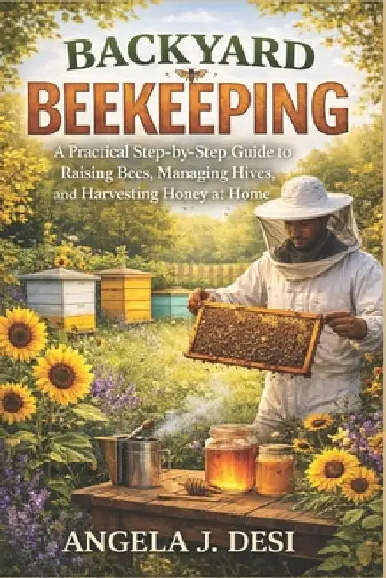 Backyard Beekeeping: A Practical Step-by-Step Guide to Raising Bees, Managing Hives, and Harvesting Honey at Home by Angela J. Desi