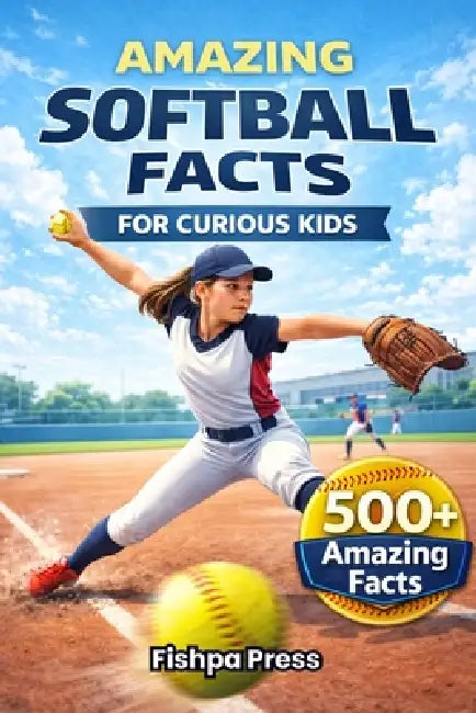 Amazing Softball Facts For Curious Kids: 500+ Incredible Fastpitch Softball Facts About Pitching, Hitting, Rules, History, Championships & Youth Girls by Fishpa Press