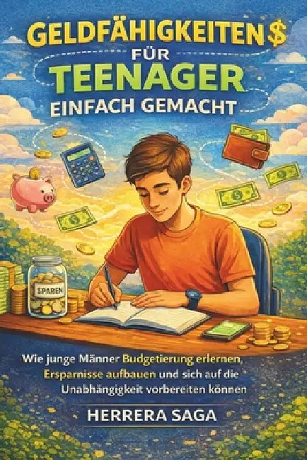 Geldfähigkeiten Für Teenager Einfach Gemacht: Wie junge Männer Budgetierung erlernen, Ersparnisse aufbauen und sich auf die Unabhängigkeit vorbereiten by Herrera Saga