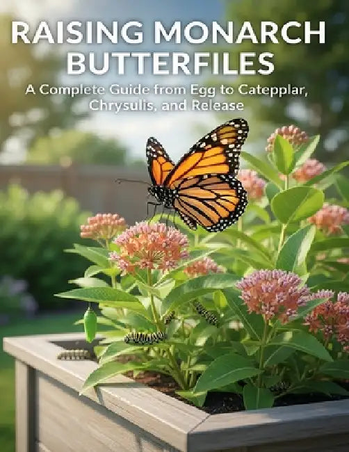 Raising Monarch Butterflies: A Complete Guide from Egg to Caterpillar, Chrysalis, and Release by B. Fisher