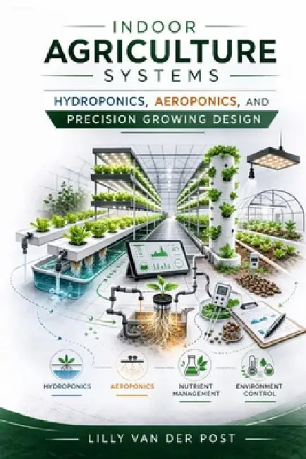 Indoor Agriculture Systems: Hydroponics, Aeroponics, and Precision Growing Design by Danny Munrow, Lilly Van Der Post