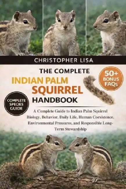 The Complete Indian Palm Squirrel Handbook: A Complete Guide to Indian Palm Squirrel Biology, Behavior, Daily Life, Human Coexistence, Environmental P by Christopher Lisa