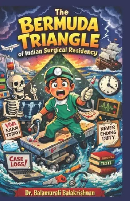 The Bermuda Triangle of Indian Surgical Residency: The Residency Triangle: Where Time, Sleep, and Sanity Disappear by Balamurali Balakrishnan