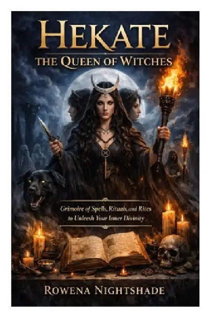 Hekate the Queen of Witches: Grimoire of Spells, Rituals, and Rites to Unleash Your Inner Divinity by Rowena Nightshade