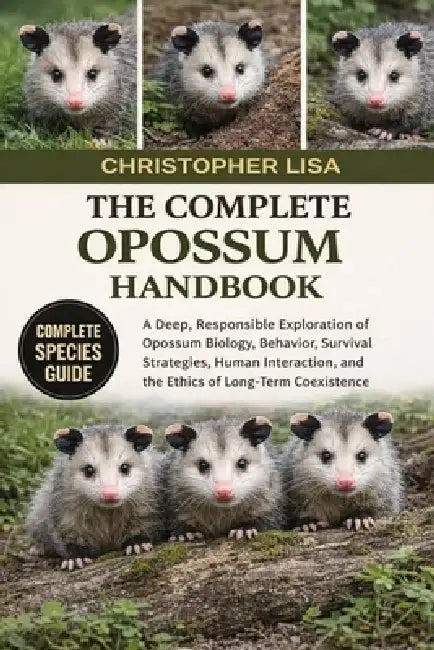 The Complete Opossum Handbook: A Deep, Responsible Exploration of Opossum Biology, Behavior, Survival Strategies, Human Interaction, and the Ethics of by Christopher Lisa