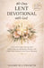 40-Day Lent Devotional with God: A Christian Lenten Journey with Daily Scriptures, Reflections, Prayers, and 7 Holy Week Meditations for Easter Renewa by Naomi Ellsworth