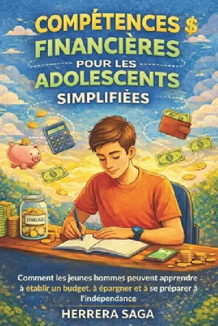 Compétences Financières Pour Les Adolescents Simplifiées: Comment les jeunes hommes peuvent apprendre à établir un budget, à épargner et à se préparer by Herrera Saga