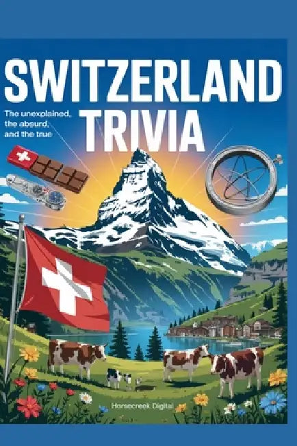 Switzerland Trivia: The Unexplained, The Absurd, and The True: 1,000 Fascinating Trivia Questions About Swiss History, Culture, Geography, Famous Peop by Horsecreek Digital