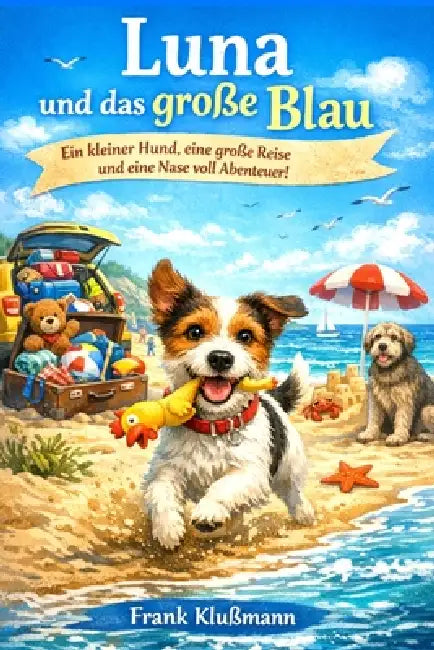 Luna und das große Blau: Ein flauschiges Strandabenteuer auf vier Pfoten: Eine herzerwärmende Geschichte über Urlaub, Freundschaft und Entdeckungen fü by Frank Klußmann Bernsteinhaus
