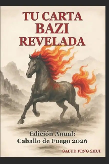 Tu Carta Bazi Revelada: Una Guía Práctica - Edición Anual 2026 Caballo de Fuego -: Descubre el poder del BaZi, los 4 Pilares del Destino y los 5 Eleme by Rebeca Camacho Barboza, Juan Gabriel Fallas Acosta