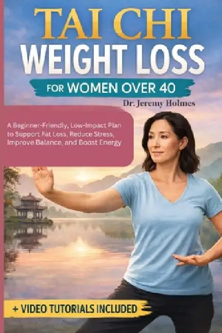 Tai CHI Weight Loss for Women Over 40: A Beginner-Friendly, Low-Impact Plan to Support Fat Loss, Reduce Stress, Improve Balance, and Boost Energy by Jeremy Holmes