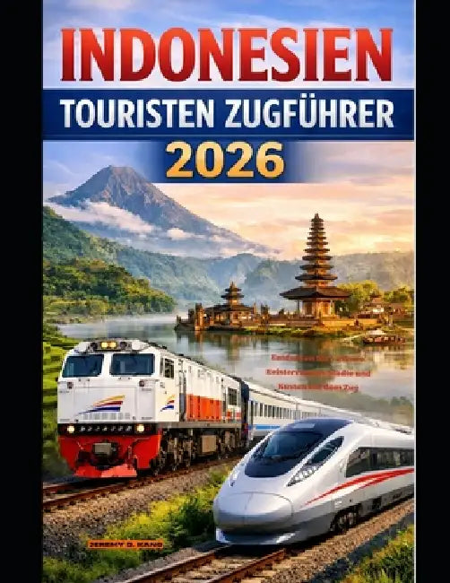Indonesien Touristen Zugführer 2026: Entdecken Sie Vulkane, Reisterrassen, Städte und Küsten mit dem Zug by Jeremy D. Kang