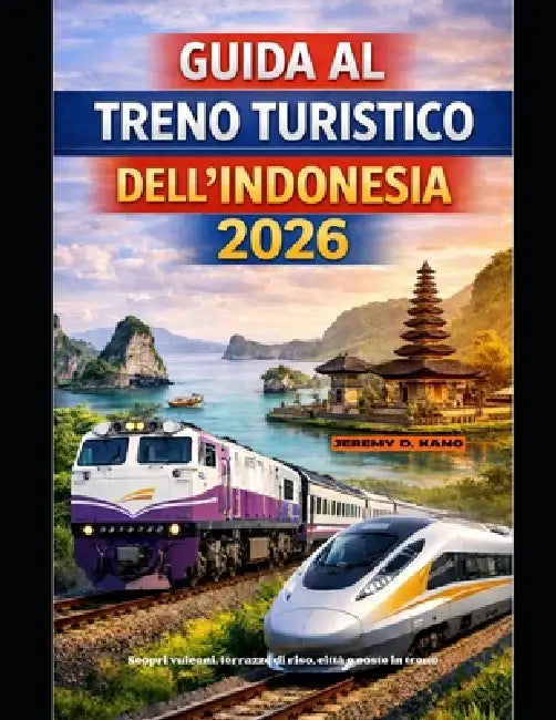 Guida Al Treno Turistico Dell'indonesia 2026: Scopri vulcani, terrazze di riso, città e coste in treno by Jeremy D. Kang