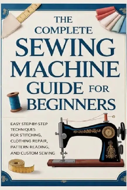 The Complete Sewing Machine Guide for Beginners: Easy Step-by-Step Techniques for Stitching, Clothing Repair, Pattern Reading, and Custom Sewing by Ferris Fletcher