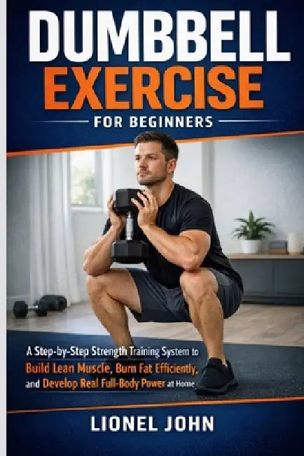 Dumbbell Exercise for beginners: A Step-by-Step Strength Training System to Build Lean Muscle, Burn Fat Efficiently, and Develop Real Full-Body Power by Lionel John