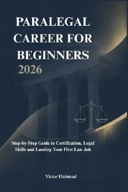 Paralegal Career for Beginners 2026: Step-by-Step Guide to Certification, Legal Skills and Landing Your First Law Job by Victor Halstead
