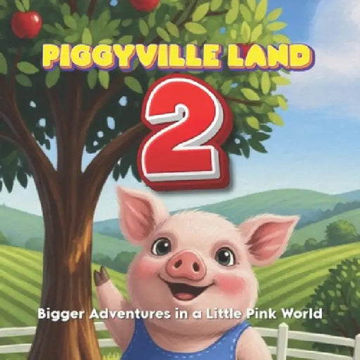 Piggyville Land 2: Bigger Adventures in a Little Pink World: Big Adventures in a Little Pink World Series - Book 2 by Pixelart Studio Press