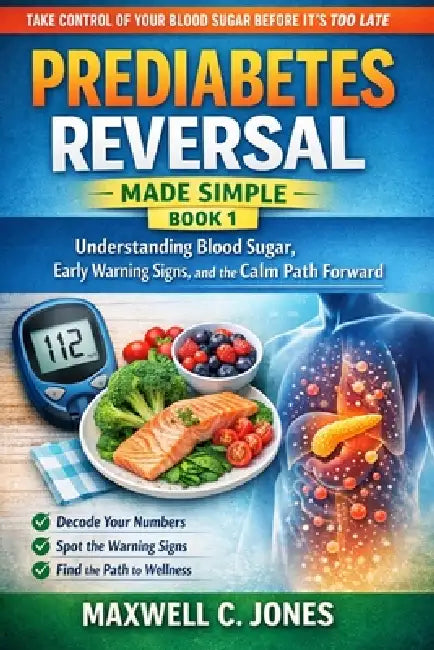 Prediabetes Reversal Made Simple Book 1: Understanding Blood Sugar, Early Warning Signs, and the Calm Path Forward by Maxwell C. Jones