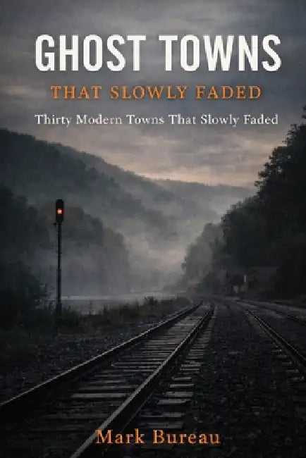 Ghost Towns That Slowly Faded: Thirty Modern Towns That Slowly Faded by Mark Bureau