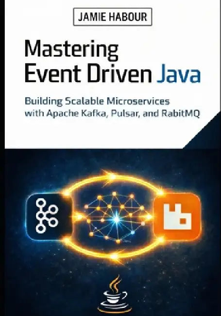 Mastering Event Driven Java: Building Scalable Microservices with Apache Kafka, Pulsar, and RabbitMQ by Jamie Habour