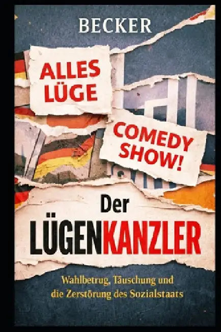 Der Lügenkanzler I Wahlbetrug, Täuschung und die Zerstörung des Sozialstaats: Wenn das eigene Volk mit Füßen getreten wird und abends auf der Straße A by Becker
