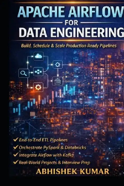 Apache Airflow in Action: Build Production-Ready Data Pipelines: Build, Schedule, and Scale Production-Ready Pipelines with ETL, PySpark, Databricks, by Abhishek Kumar