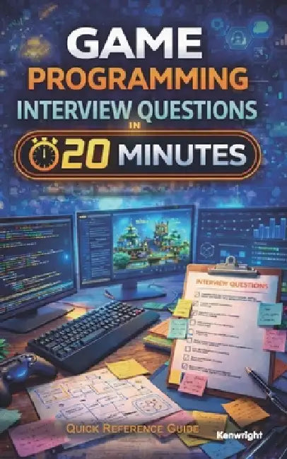Game Programming Interview Questions in 20 Minutes: Coffee Break Series by Kenwright