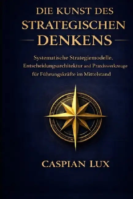 Die Kunst des strategischen Denkens: Systematische Strategiemodelle, Entscheidungsarchitektur und Praxiswerkzeuge für Führungskräfte im Mittelstand by Caspian Lux