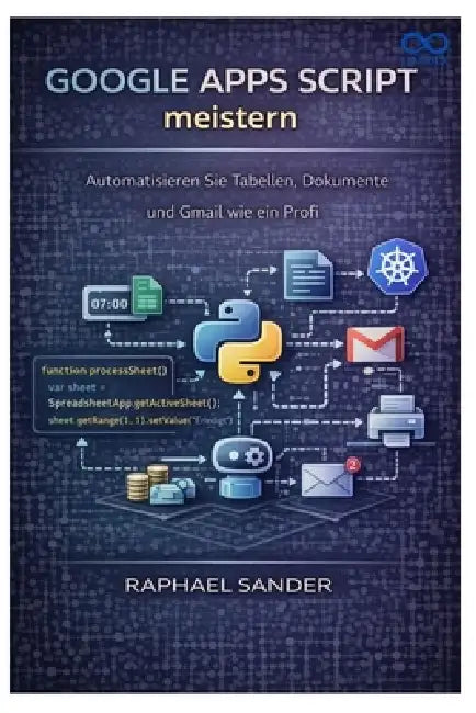 Google Apps Script meistern: Automatisieren Sie Tabellen, Dokumente und Gmail wie ein Profi by Raphael Sander