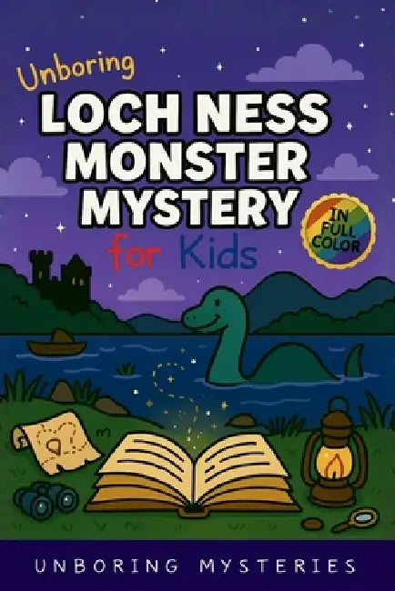 Unboring Loch Ness Monster Mystery for Kids: Funny, Fascinating Guide to the Strangest True Loch Ness Monster Mysteries, Shocking Evidence, and Unexpl by Unboring Mysteries