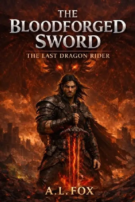 The Bloodforged Sword: THE LAST DRAGON RIDER: A Dark Epic Fantasy of Forbidden Bonds, Fallen Kings, and a Love Stronger Than Fire by Fox Lisewski, A. L. Fox