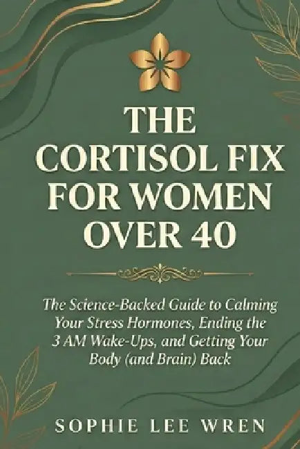 The Cortisol Fix for Women Over 40: The Science-Backed Guide to Calming Your Stress Hormones, Ending the 3 AM Wake-Ups, and Getting Your Body (and Bra by Sophie Lee Wren