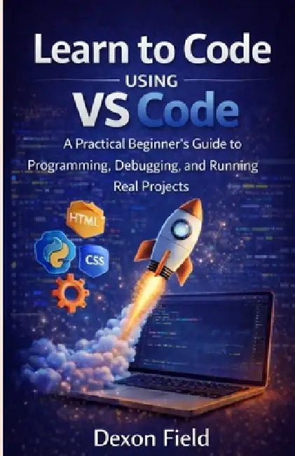 Learn to Code Using VS Code: A Practical Beginner's Guide to Programming, Debugging, and Running Real Projects. by Dexon Field