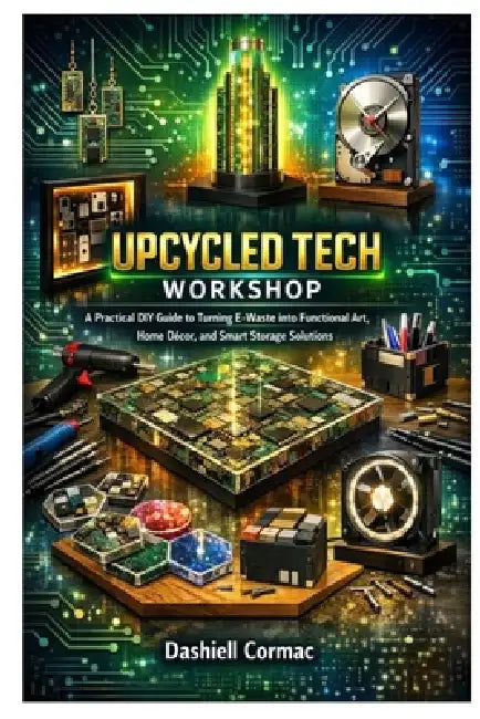 Upcycled Tech Workshop: A Practical DIY Guide to Turning E-Waste into Functional Art, Home Décor, and Smart Storage Solutions by Dashiell Cormac