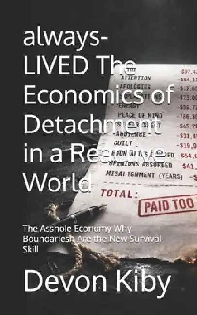 always-LIVED The Economics of Detachment in a Reactive World: The Asshole Economy Why Boundariesh Are the New Survival Skill by Devon Kiby