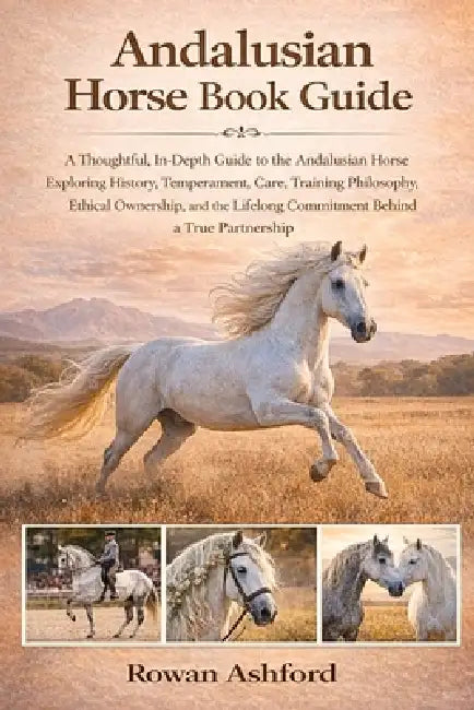 Ansalusion Horse Book Guide: A Thoughtful, In-Depth Guide to the Andalusian Horse Exploring History, Temperament, Care, Training Philosophy, Ethical O by Rowan Ashford